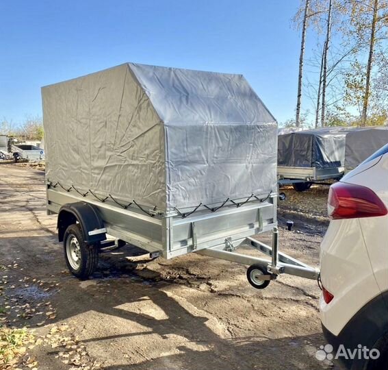 Прицеп Кмз 2700х1500х1500мм. в Ул. Полный цинк