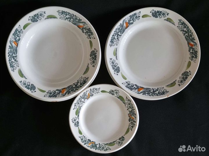 Остатки от набора Птицы зик Конаково СССР