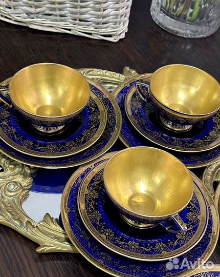 Чайное трио Sarreguemines