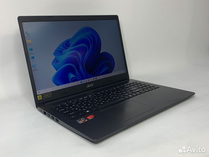 Ноутбук acer IPS 15,6 ryzen 3 radeon 625