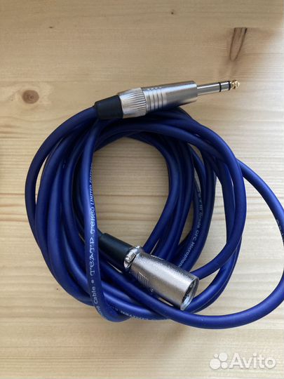 Провода и переходник xlr jack