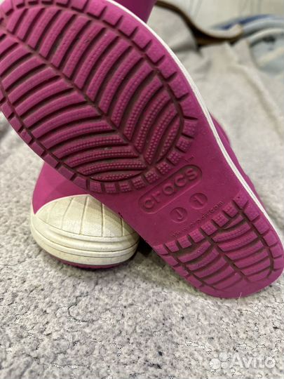 Сапоги crocs j1 32 20см стопа