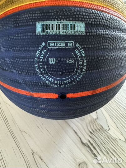 Баскетбольный мяч wilson 6