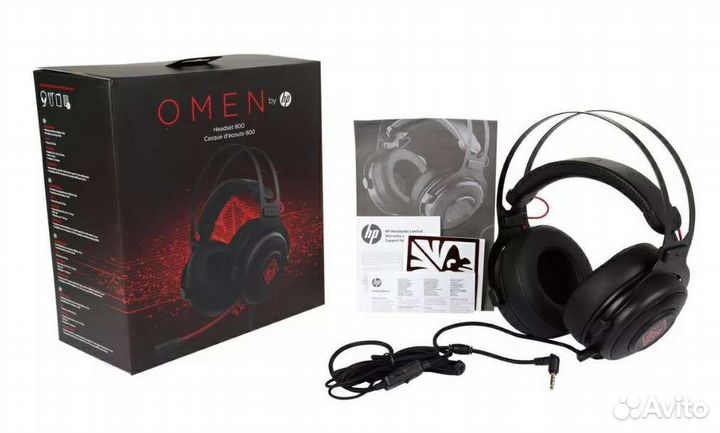 Компьютерные Наушники hp omen