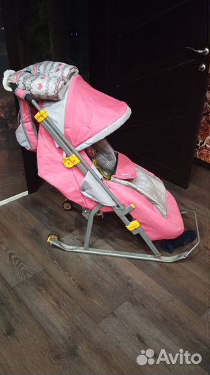 Коляска санки