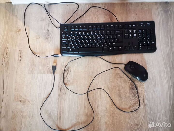 Клавиатура и мышь Logitech