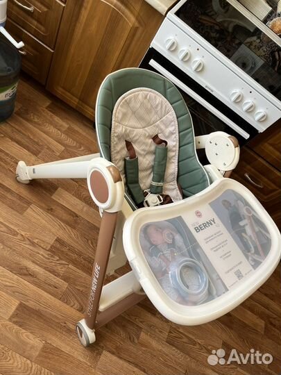 Стульчик для кормления happy baby