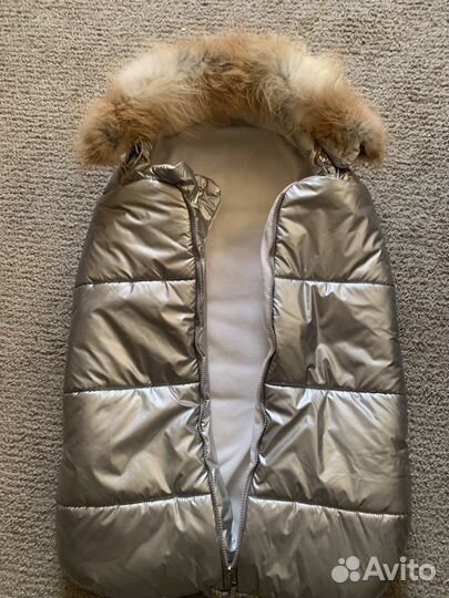 Зимний конверт в коляску