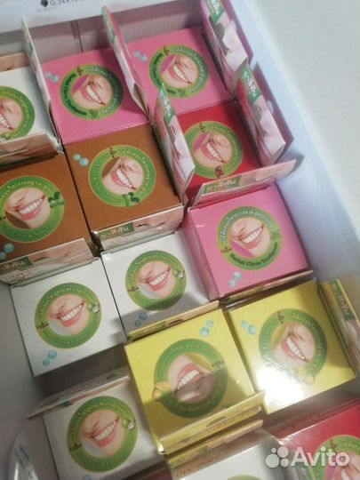 Тайская зубная паста из трав