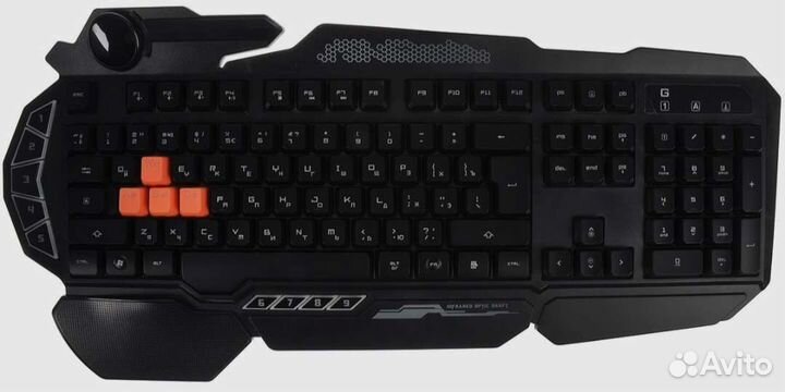 Игровая клавиатура проводная A4Tech Bloody B314