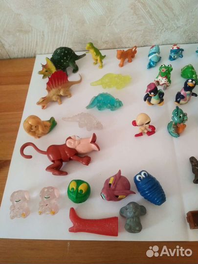 Игрушки из киндера чупа чупс 90х детали