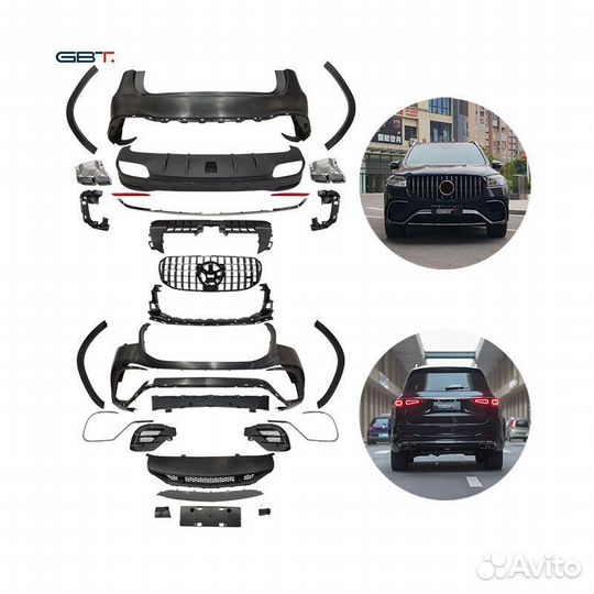 Mercedes Benz GLS x167 2019+ Обвес 63 AMG G4AB6