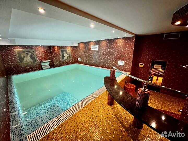 Сауна с бассейном