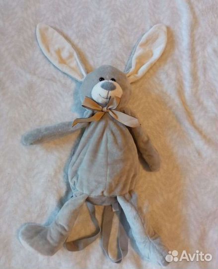 Мягкая игрушка рюкзак заяц