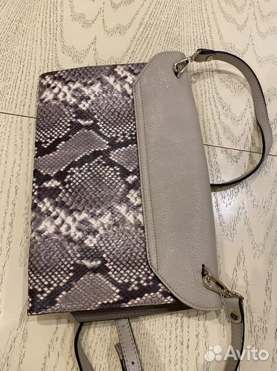 Клатч натуральная кожа италия gianni chiarini