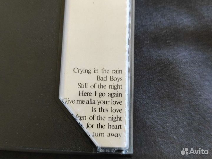 Заводская фирменная кассета Whitesnake