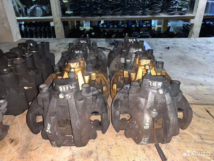 Суппорт задний на Мерседес w211 w219