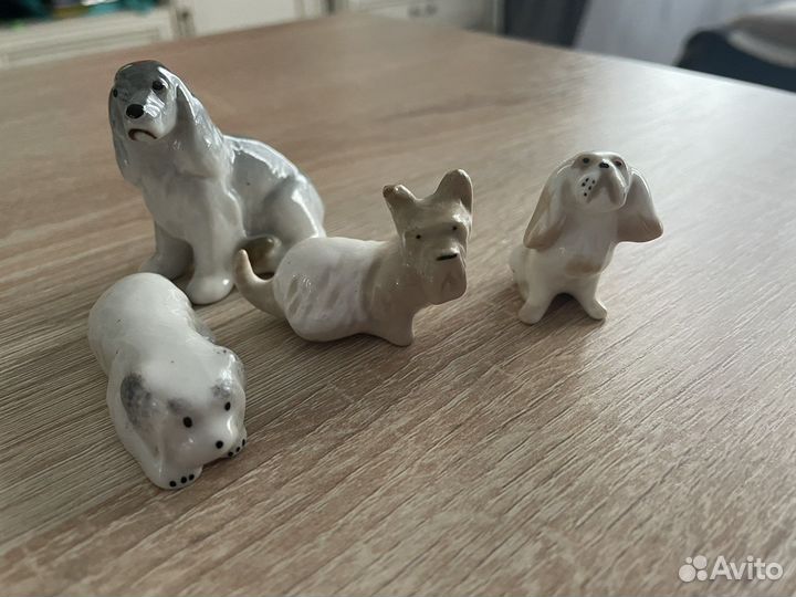 Статуэтки Собаки фарфор СССР