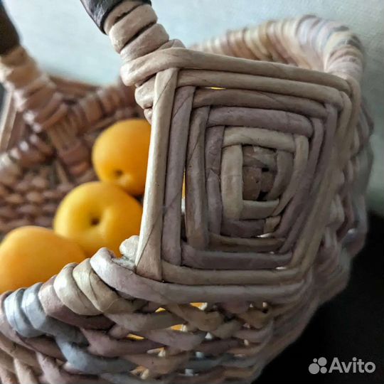 Плетёное Ягодное лукошко