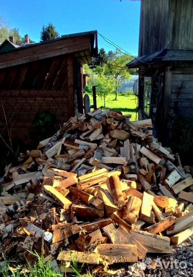 Дрова колотые Осина