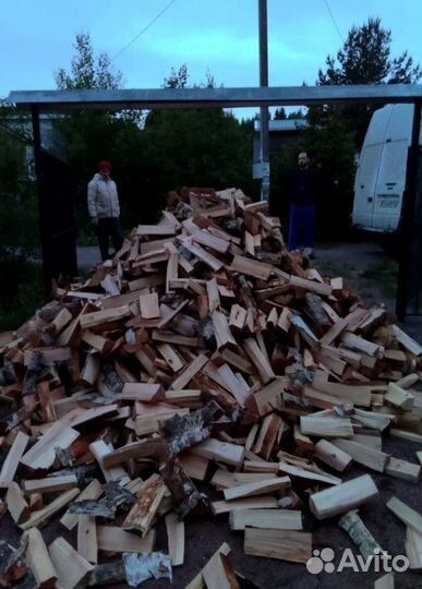 Дрова колотые