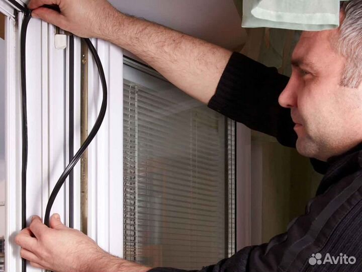 Ремонт окон, уплотнитель Q-Lon RAL3303