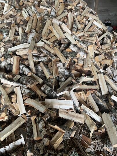 Дрова березовые колотые