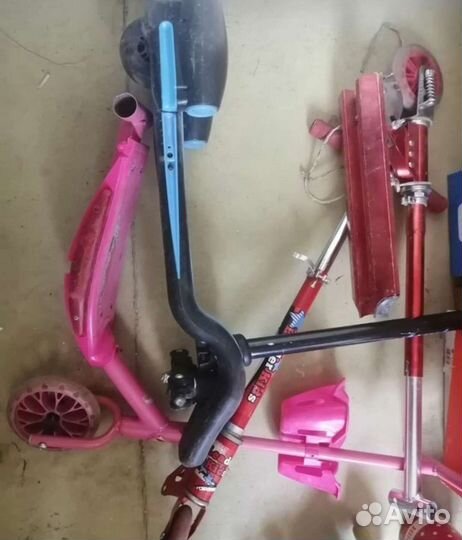 Велосипед, самокат детский