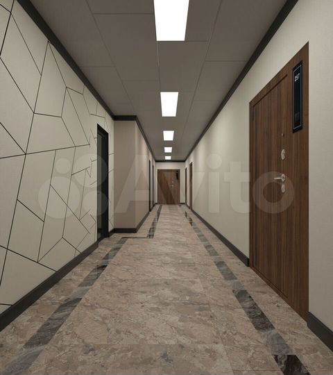 2-к. квартира, 51,7 м², 13/25 эт.