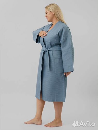 Халат банный вафельный Артикул 233 - 230