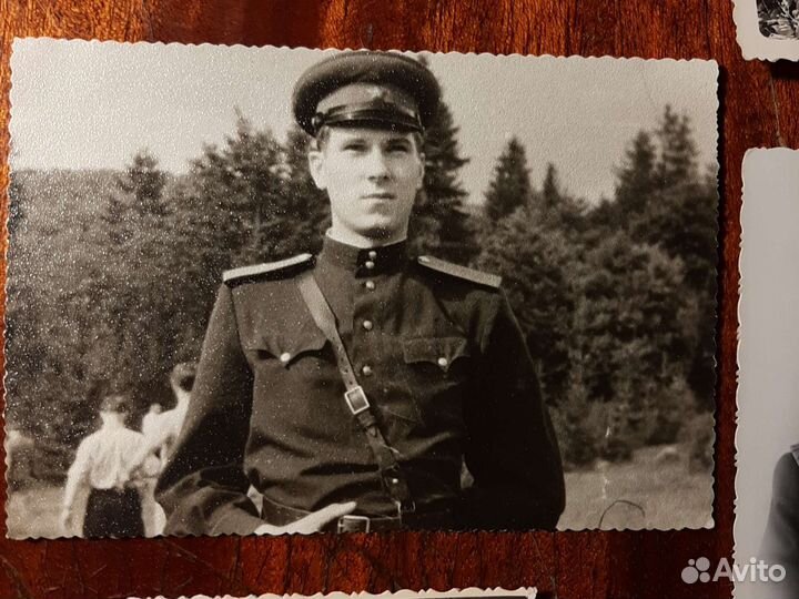 Фото «Офицеры» 8шт 1940/50-е г. СССР