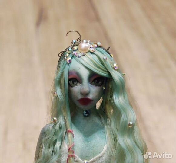 Лагуна Блю из Монстер Хай (ручная работа, фигурка)