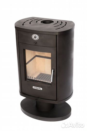 Печь-камин стальная 