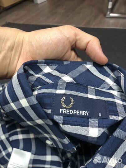 Fred Perry S Оригинал Новая Мужская Рубашка