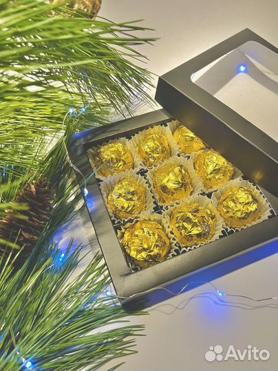 Конфеты ручной работы (кедровый грильяж)