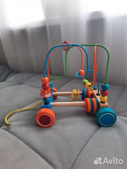 Детский игровой лабиринт машинка