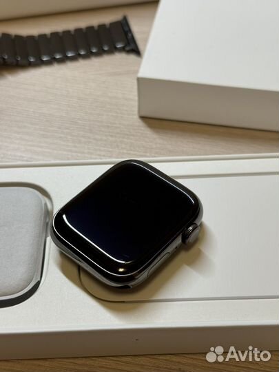 Apple watch stainless steel 7 45 mm Graphite