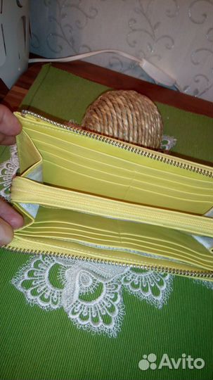 Кошелек кожаный