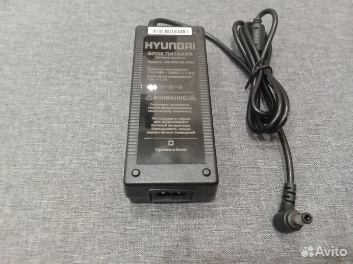Блок питания для Hyundai H-ledvd19V10 (12V 3.33A)
