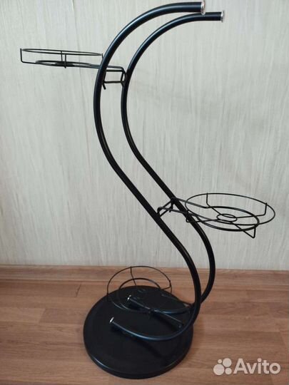 Подставка для цветов напольная металлическая