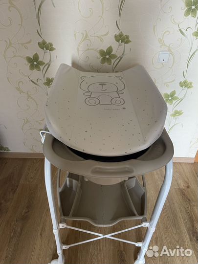 Пеленальный столик с ванночкой cam