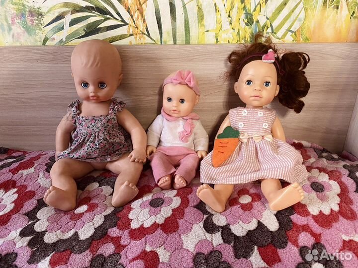 Куклы-пупсы пакетом