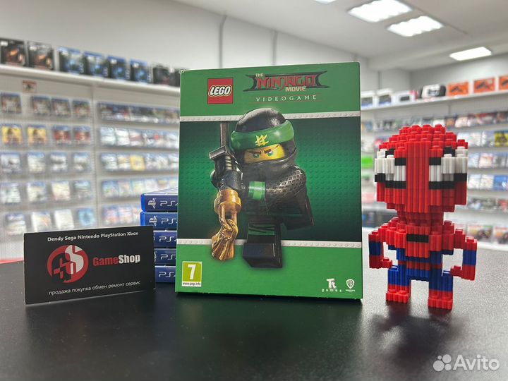 Диск The Lego Ninjago Movie Video Game PS4