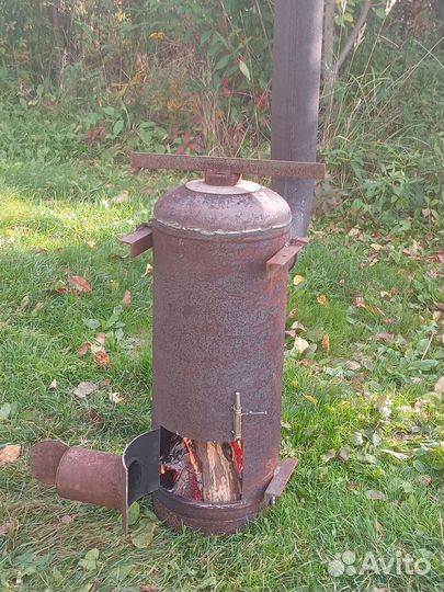 Печь из газового баллона