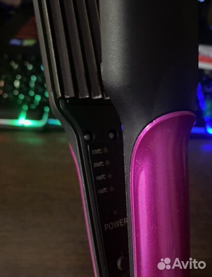 Плойка для волос гофре