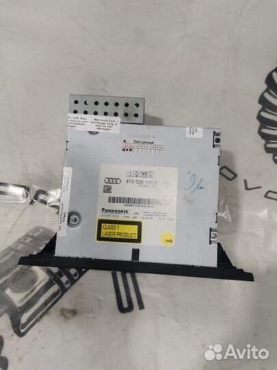 Ченджер компакт дисков Audi A4 (B8, 8k2) 2007-2015