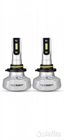 Светодиодная LED лампа Н4 - 50Вт (2 шт)