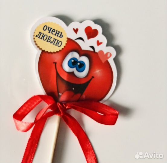 Топпер для торта для букета