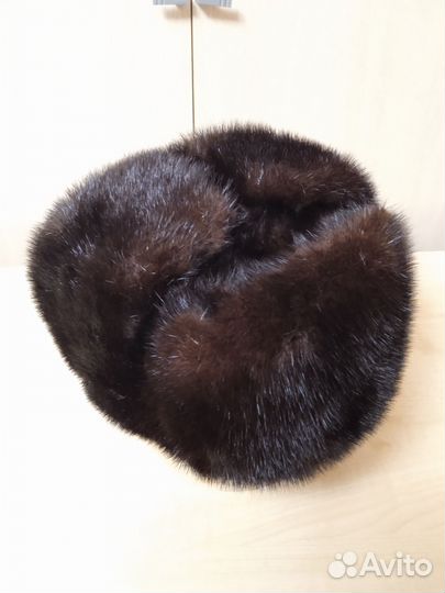Норковая шапка мужская