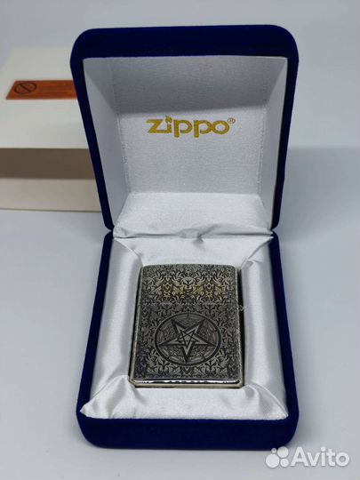 King of hell зажигалка zippo armor sterling diy